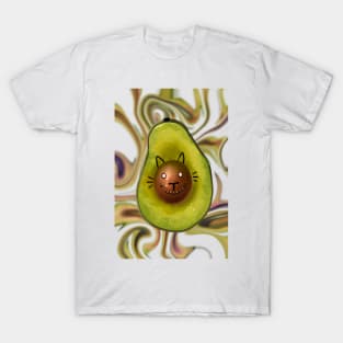 Avocado cat T-Shirt